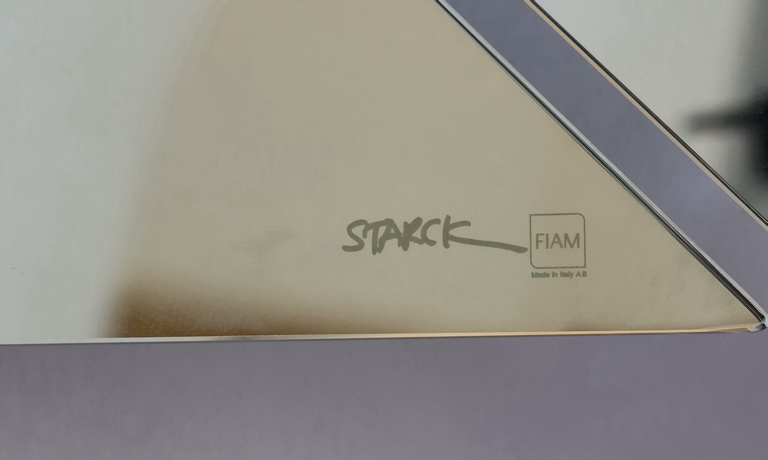 A Philippe Starck Caadre tall mirror, 155 x 76 cm.
